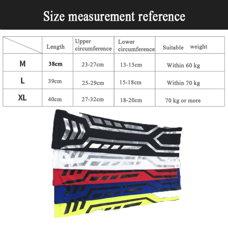 Sports Wrist Guard Arm Sleeve Outdoor Basketball Badminton Fitness Running Sports Protective Gear, M (Black), L (Black), XL (Black), M (White), L  (White), XL  (White), M (Red), L (Red), XL (Red), M (Blue), L (Blue), XL (Blue), M (Fluorescent Green)   ...