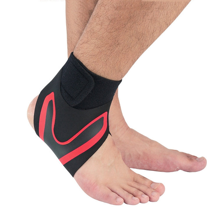 Sports Compression Anti-Sprain Ankle Guard Outdoor Basketball Football Climbing Protective Gear, Specification: S, Left Foot (Black Green), S, Left Foot (Black Green), S, Right Foot (Black Green), M, Left Foot (Black Green), M, Right Foot (Black Green)...