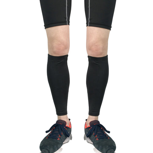 1 Pair Sports Breathable Compression Calf Sleeves Riding Running Protective Gear, Spec: M (Black), M (Black), L (Black), XL (Black), M (White), L (White), XL (White), M (Fluorescent Green), L (Fluorescent Green), XL (Fluorescent Green), M (Red), L (Red...