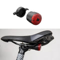 Portable Intelligent Sensing Brake Light Safety Warning Light USB Charging Waterproof Lamp With Electricity Display Taillight, Seat Bow, Seat Pole