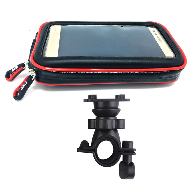 OKD Touch Screen Motorcycle Bicycle Bag Waterproof Mobile Phone Bracket Bag, M-3, L -3, XL -3