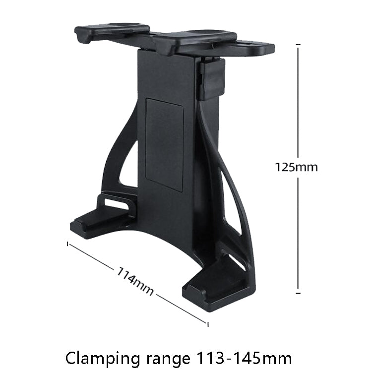 Car Headrest Bracket Rear Seat Back Tablet Holder, Applicable Tablet 113-145mm