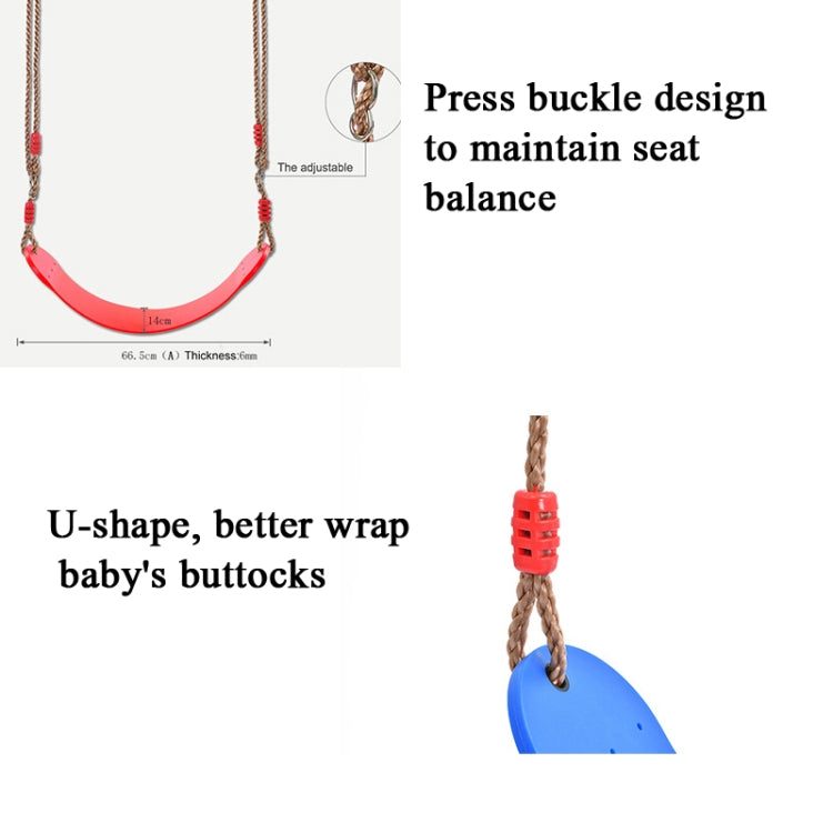 Indoor And Outdoor Sports Children Swing EVA Soft Board Swing,Random Color Delivery, EVA 66.5x14cm