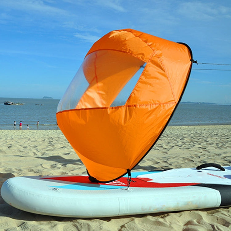42 Inch Kayak Sail Downwind Paddle Board Sail, Paddle Board Sail(Blue), Paddle Board Sail(Red), Paddle Board Sail(Orange), Paddle Board Sail(Green)