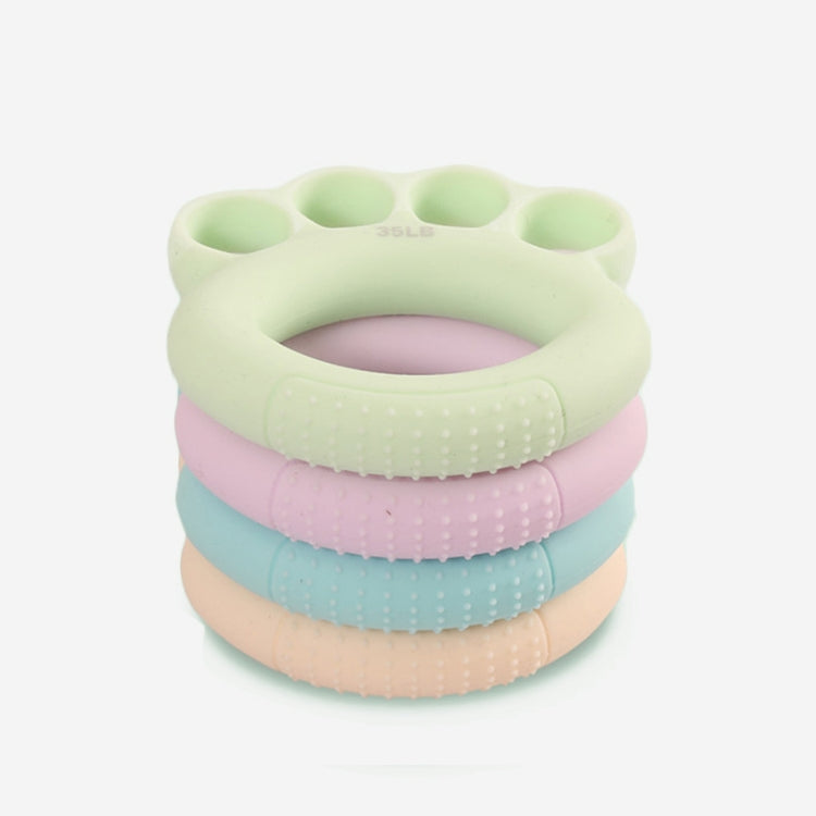 Children Grip Ring Finger Strength Training Finger Power Device, Specification: 5LB (Finite Orange Pink), 5LB (Finite Orange Pink), 15LB (Finite Light Blue), 25LB (Finite Light Purple), 35LB (Finite Light Green), 5LB (Olive Orange Pink)                ...