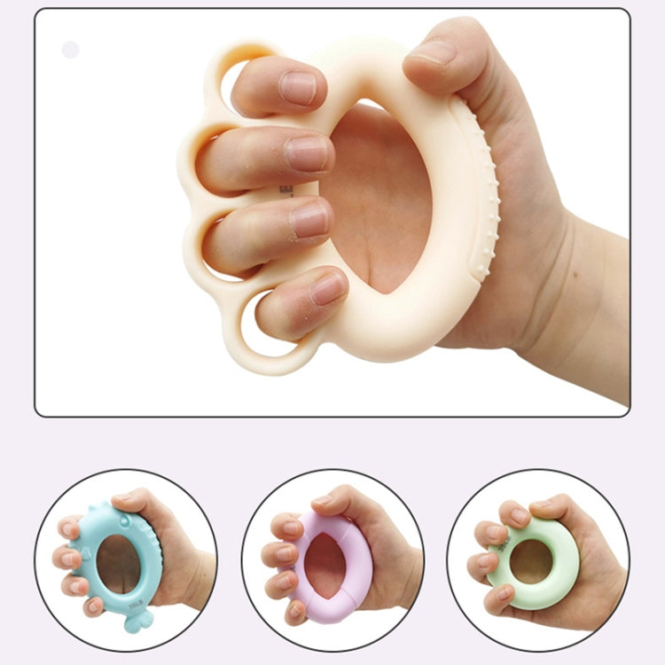 Children Grip Ring Finger Strength Training Finger Power Device, Specification: 5LB (Finite Orange Pink), 5LB (Finite Orange Pink), 15LB (Finite Light Blue), 25LB (Finite Light Purple), 35LB (Finite Light Green), 5LB (Olive Orange Pink)                ...