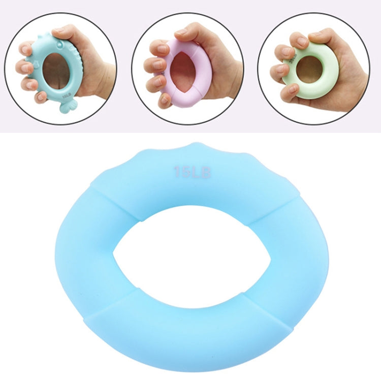 Children Grip Ring Finger Strength Training Finger Power Device, Specification: 5LB (Finite Orange Pink), 5LB (Finite Orange Pink), 15LB (Finite Light Blue), 25LB (Finite Light Purple), 35LB (Finite Light Green), 5LB (Olive Orange Pink)                ...