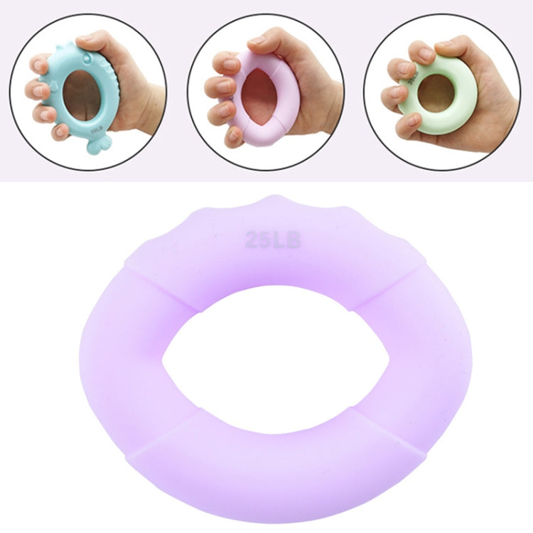 Children Grip Ring Finger Strength Training Finger Power Device, Specification: 5LB (Finite Orange Pink), 5LB (Finite Orange Pink), 15LB (Finite Light Blue), 25LB (Finite Light Purple), 35LB (Finite Light Green), 5LB (Olive Orange Pink)                ...