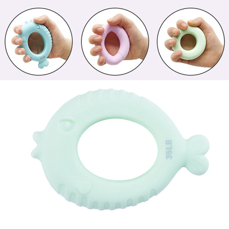 Children Grip Ring Finger Strength Training Finger Power Device, Specification: 5LB (Finite Orange Pink), 5LB (Finite Orange Pink), 15LB (Finite Light Blue), 25LB (Finite Light Purple), 35LB (Finite Light Green), 5LB (Olive Orange Pink)                ...