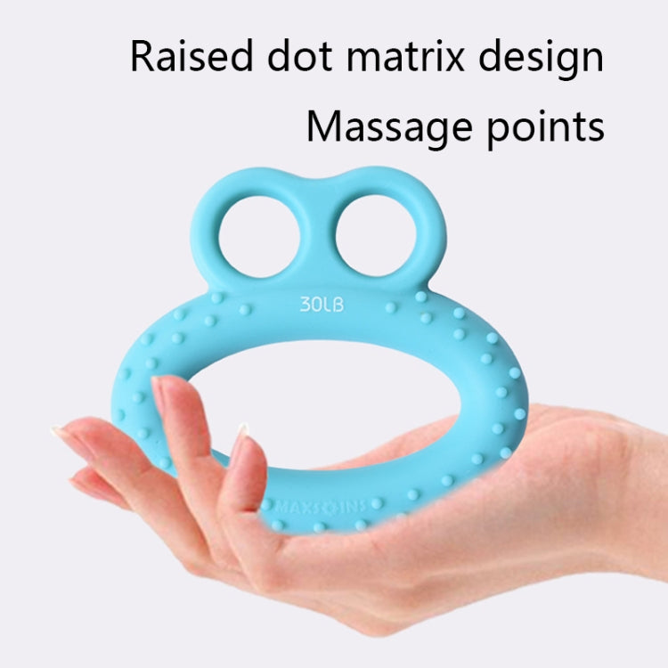 MAXSOINS MXO-DOUBLE-001 Frog Shape Finger Grip Training Device Finger Grip Ring, 20LB (Double-sided Green), 30LB (Double-sided Blue), 40LB (Double-sided Orange), 50LB (Double-sided Purple), 40LB (Bearded Grass Green), 20LB (Plane Green), 30LB (Plane Bl...