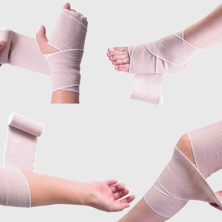 Repetitive Self-Adhesive Compression Exercise Protective Vein Bandage And Fixed High-Elastic Bandage, After Stretching 2M, After Stretching 4.5M