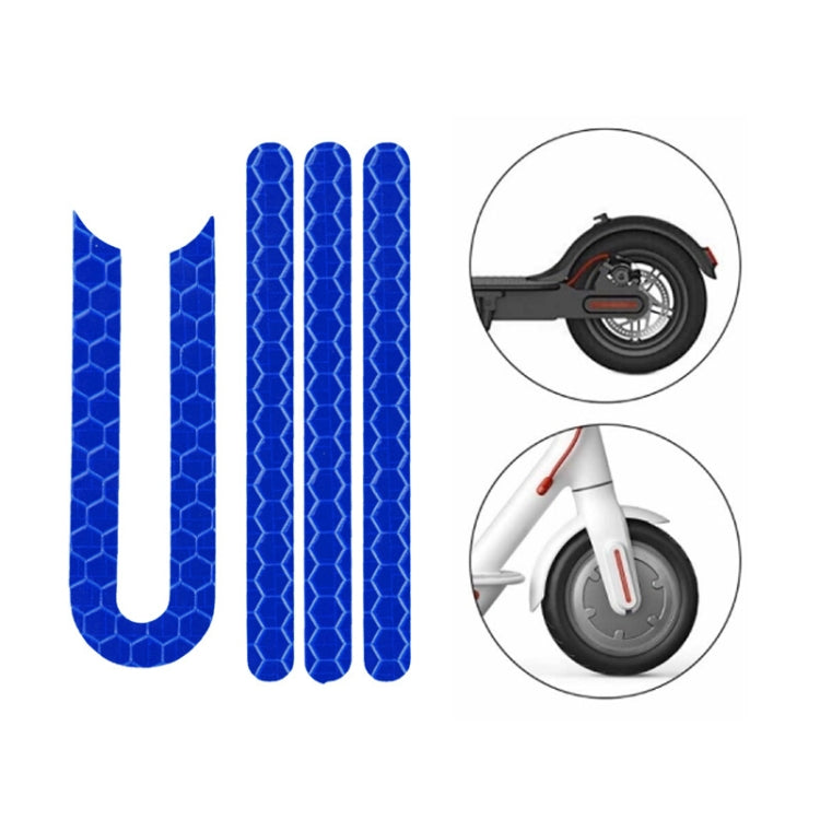 Scooter Stickers Reflective Cursor Scooter Mudguard Reflective Sticker For Ninebot ES2 (Yellow), For Xiaomi Mijia M365 / M365 Pro (White), For Xiaomi Mijia M365 / M365 Pro (Yellow), For Xiaomi Mijia M365 / M365 Pro (Blue), For Ninebot Max G30 (White)  ...