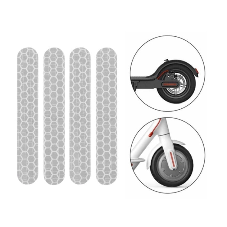 Scooter Stickers Reflective Cursor Scooter Mudguard Reflective Sticker For Ninebot ES2 (Yellow), For Xiaomi Mijia M365 / M365 Pro (White), For Xiaomi Mijia M365 / M365 Pro (Yellow), For Xiaomi Mijia M365 / M365 Pro (Blue), For Ninebot Max G30 (White)  ...