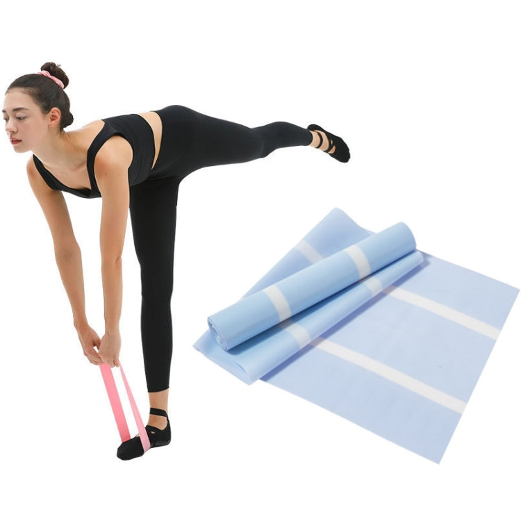Latex Yoga Stretch Elastic Belt Hip Squat Resistance Band, Specification: 1500x150x0.35mm (Pure Cherry Pink), 1500x150x0.35mm (Pure Blue), 1500x150x0.35mm (Pure Purple), 1500x150x0.35mm (Two-color Pink), 1500x150x0.35mm (Two-color Blue)                ...