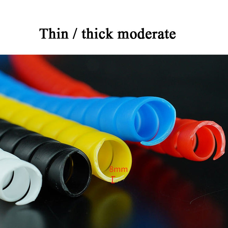 4 PCS Scooter Harness Line Pipe Change Line Pipe Winding Pipe Fittings For Xiaomi Mijia M365,Cable Length: 1m, Blue, White, Red, Black, Yellow