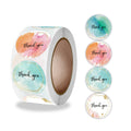 10 Rolls Round Sealing Sticker Thank You Sticker Crafts Gift Decoration Sticker, 2.5cm / 1 Inch, 3.8cm / 1.5 Inch