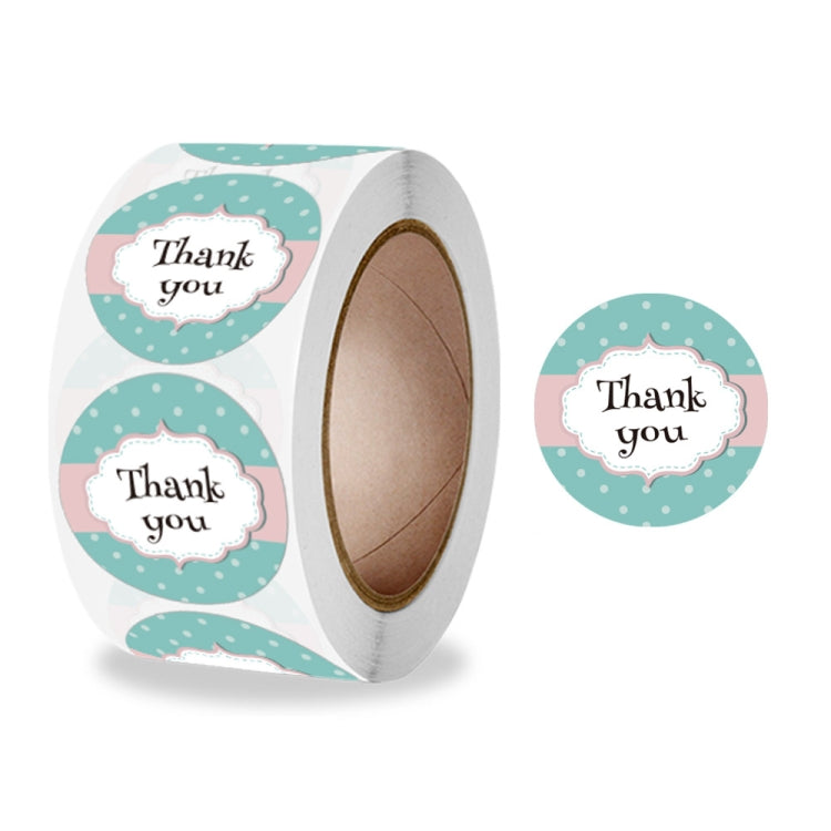 10 Rolls Seal Sticker Thank You Cute Animal Sticker Crafts Holiday Decoration Sticker, 2.5cm / 1 Inch