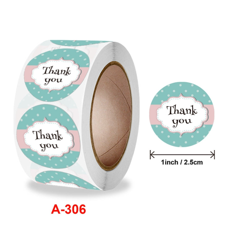 10 Rolls Seal Sticker Thank You Cute Animal Sticker Crafts Holiday Decoration Sticker, 2.5cm / 1 Inch