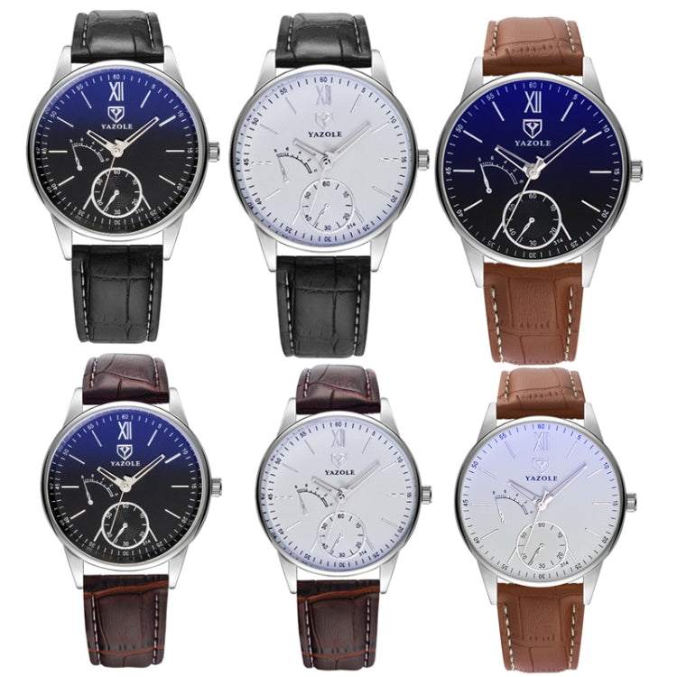 YAZOLE Men Business Quartz Watch, 314 Black Tray Black Belt, 314 Black Tray Brown Belt, 314 White Tray Black Belt, 314 White Tray Brown Belt, 311 Black Tray Black Belt, 311 Black Tray Brown Belt, 311 White Tray Black Belt, 311 White Tray Brown Belt    ...