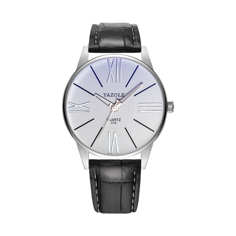 YAZOLE Men Business Quartz Watch, 314 Black Tray Black Belt, 314 Black Tray Brown Belt, 314 White Tray Black Belt, 314 White Tray Brown Belt, 311 Black Tray Black Belt, 311 Black Tray Brown Belt, 311 White Tray Black Belt, 311 White Tray Brown Belt    ...