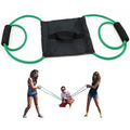 Outdoor Water Balloon Launcher Elastic 3 People Bomb Beach Party Toys, Line Length 1.5m, Line Length 2.1m, Line Length 0.7m