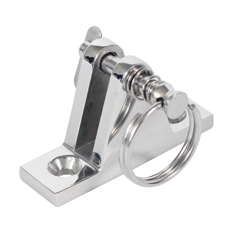 Mountain Type Seat Peg Ring 316 Stainless Steel Ship Accessories, 60 x 18mm