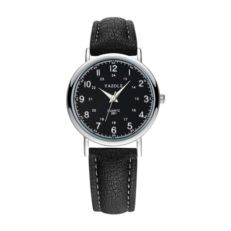 YAZOLE 281 Dual Digital Dial Simple Retro Business Couple Quartz Watch, Small Black Tray Brown Belt, Small White Tray Brown Belt, Small White Tray White Belt, Small White Tray Black Belt, Small White  Tray Red Belt, Small Black  Tray Black Belt        ...