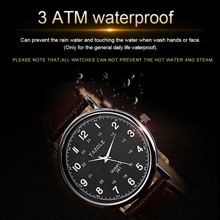 YAZOLE 281 Dual Digital Dial Simple Retro Business Couple Quartz Watch, Small Black Tray Brown Belt, Small White Tray Brown Belt, Small White Tray White Belt, Small White Tray Black Belt, Small White  Tray Red Belt, Small Black  Tray Black Belt        ...