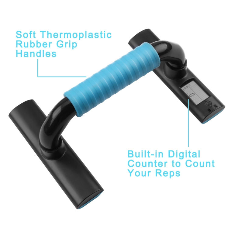 KYTO 3006 Electronic Counting Push-Up Bracket Home Breast Expansion Equipment, KYTO 3006 (Blue), KYTO 3006 (Red)