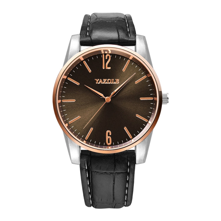 YAZOLE Simple Digital Two-color Dial Quartz Men Watch, 541 Blue Tray Black Belt, 541 Blue Tray Brown Belt, 541 Brown Tray Black Belt, 541 Brown Tray Brown Belt, 542 Blue Tray Black Belt, 542 Blue Tray Brown Belt, 542 Brown Tray Black Belt              ...