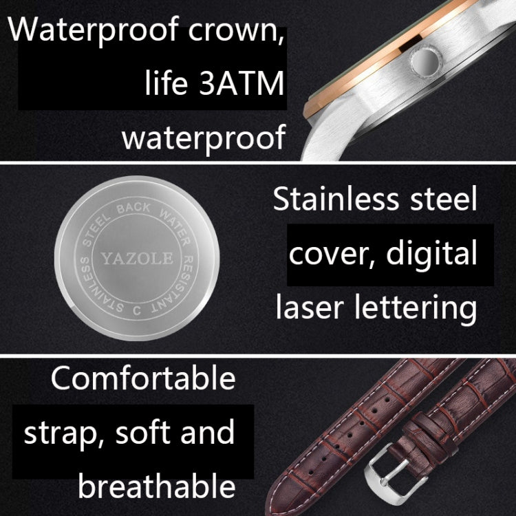 YAZOLE Simple Digital Two-color Dial Quartz Men Watch, 541 Blue Tray Black Belt, 541 Blue Tray Brown Belt, 541 Brown Tray Black Belt, 541 Brown Tray Brown Belt, 542 Blue Tray Black Belt, 542 Blue Tray Brown Belt, 542 Brown Tray Black Belt              ...