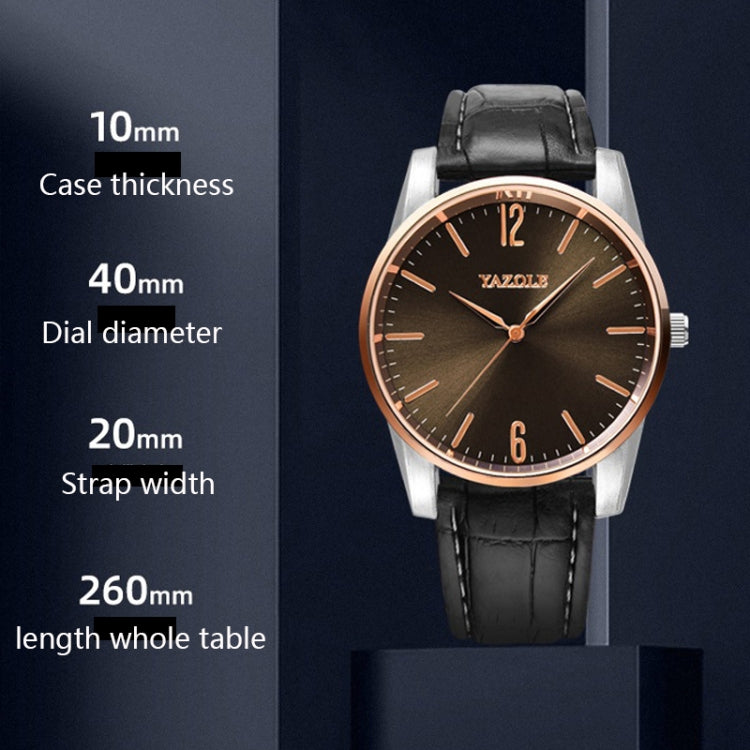 YAZOLE Simple Digital Two-color Dial Quartz Men Watch, 541 Blue Tray Black Belt, 541 Blue Tray Brown Belt, 541 Brown Tray Black Belt, 541 Brown Tray Brown Belt, 542 Blue Tray Black Belt, 542 Blue Tray Brown Belt, 542 Brown Tray Black Belt              ...