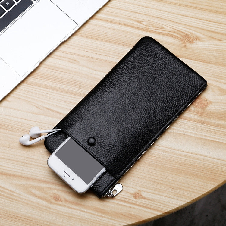 PU Leather Multifunctional Wallet Mobile Phone Clutch, Red, Black, Navy Blue, Brown, Rose Red