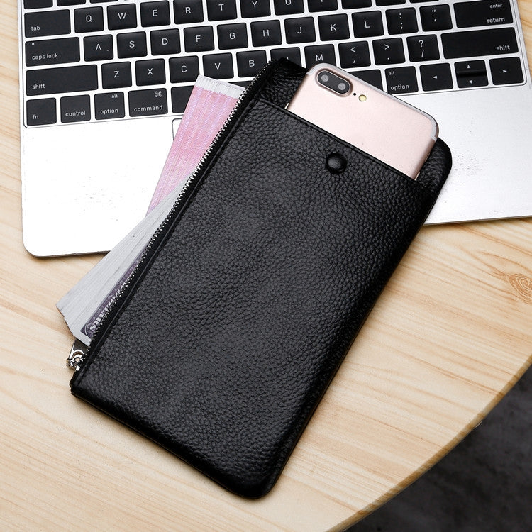 PU Leather Multifunctional Wallet Mobile Phone Clutch, Red, Black, Navy Blue, Brown, Rose Red