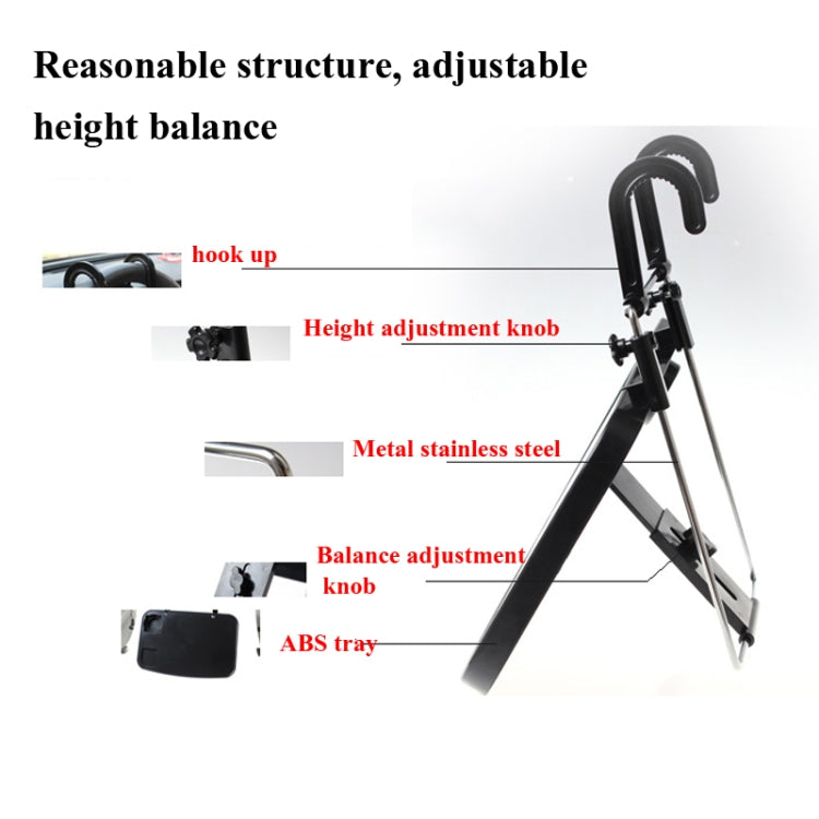 SHUNWEI Car Computer Bracket Steering Wheel Bracket Car Meal Table Chair Back Bracket,Model:, SD-1502B