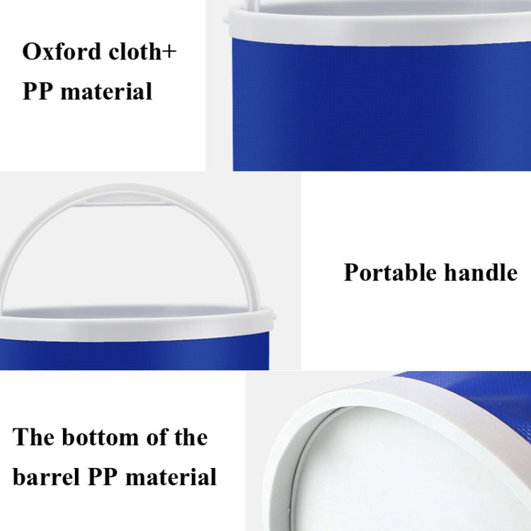 Car Folding Telescopic Bucket Portable Car Washing Special Bucket Outdoor Travel Fishing Bucket, 3 PCS  9L, 3 PCS 11L, 3 PCS  13L, 20L
