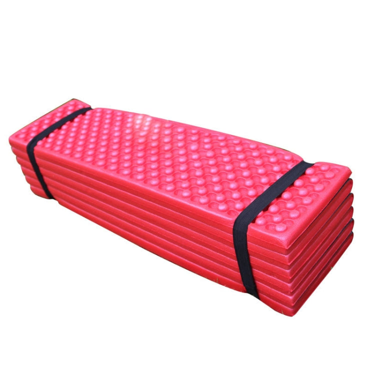 Outdoor Egg Nest Folding Moisture-Proof Pad Thickening Nap Mat Portable Camping Mat, 188x61x2cm Red, 188x61x2cm Blue, 188x61x2cm Orange, 188x61x2cm Army Green, 188x61x2cm Purple
