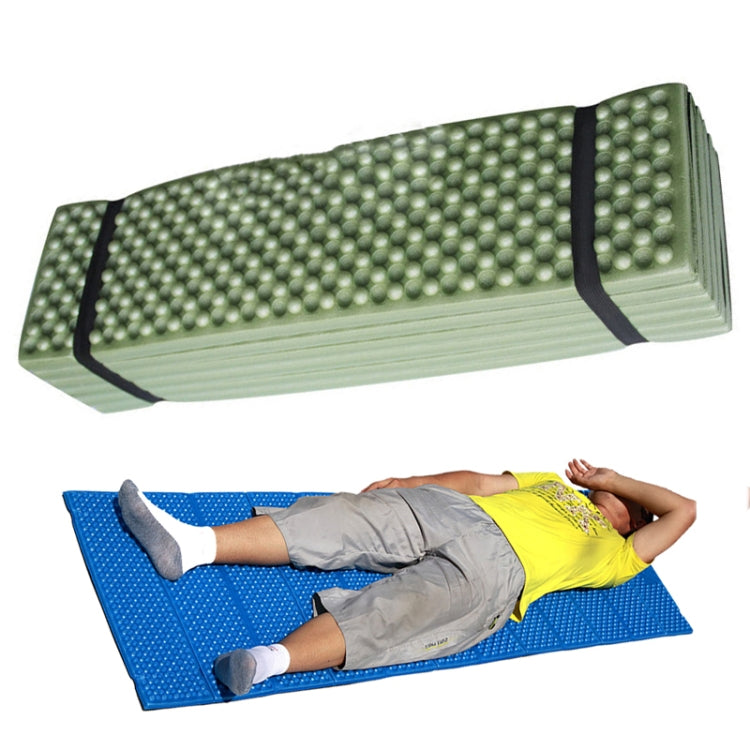 Outdoor Egg Nest Folding Moisture-Proof Pad Thickening Nap Mat Portable Camping Mat, 188x61x2cm Red, 188x61x2cm Blue, 188x61x2cm Orange, 188x61x2cm Army Green, 188x61x2cm Purple