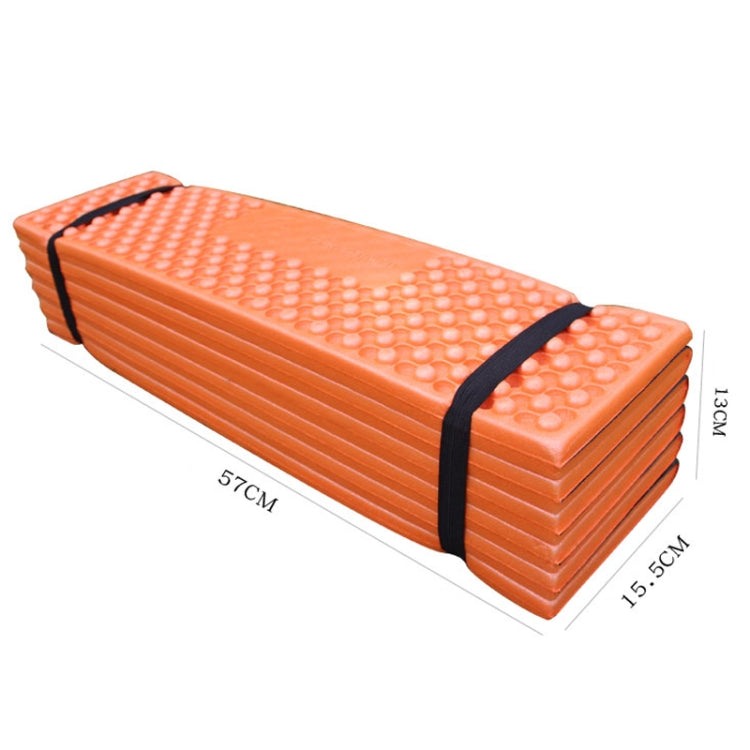 Outdoor Egg Nest Folding Moisture-Proof Pad Thickening Nap Mat Portable Camping Mat, 188x61x2cm Red, 188x61x2cm Blue, 188x61x2cm Orange, 188x61x2cm Army Green, 188x61x2cm Purple