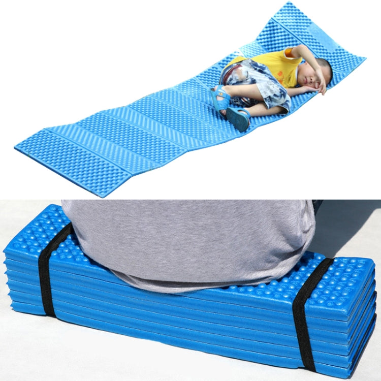 Outdoor Egg Nest Folding Moisture-Proof Pad Thickening Nap Mat Portable Camping Mat, 188x61x2cm Red, 188x61x2cm Blue, 188x61x2cm Orange, 188x61x2cm Army Green, 188x61x2cm Purple
