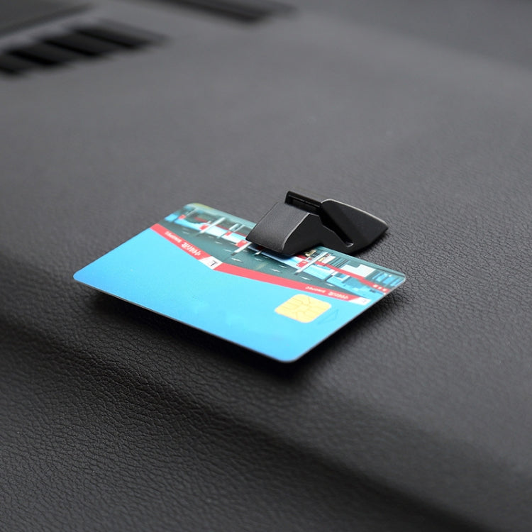 4 PCS Car Card Fixed Base Temporary Parking Card Clip Card Ticket Storage Clip, Card Clip