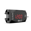 Voltage Clock And Temperature 3 In 1 LED Electronic Meter Large-Screen Digital Display Waterproof And Dustproof Voltmeter, 3 In 1 LED Red Light, 3 In 1 LED White Light, 3 In 1 LED Green Light