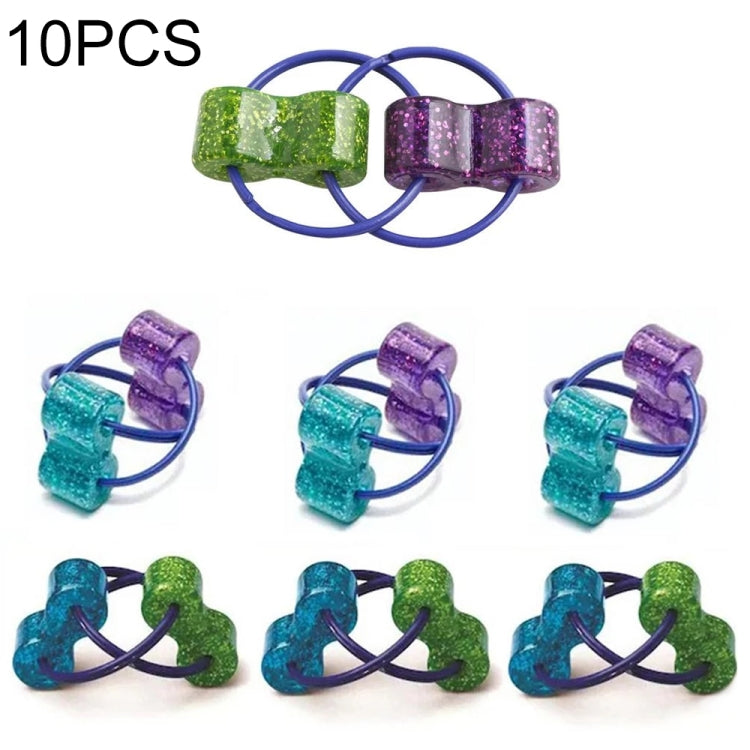 10 PCS Large Bicycle Decompression Chain Toys, Bicycle Decompression Chain