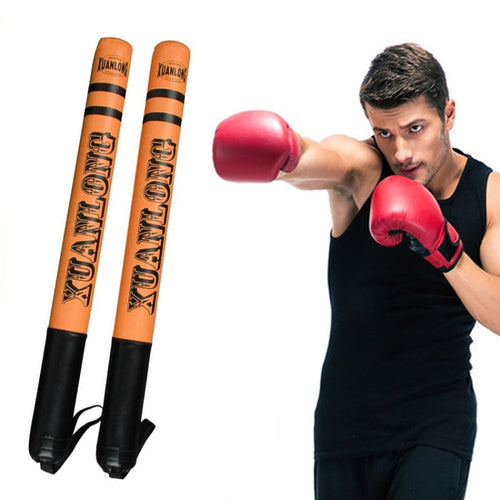 1 Pair XUANLONG PU Boxing Stick Target Sanda Stick Taekwondo Speed Training Equipment Fighting Reaction Target, Length: 57 Cm, 1 Pair Cool Pink, 1 Pair Brightening Orange, 1 Pair Fluorescent Green