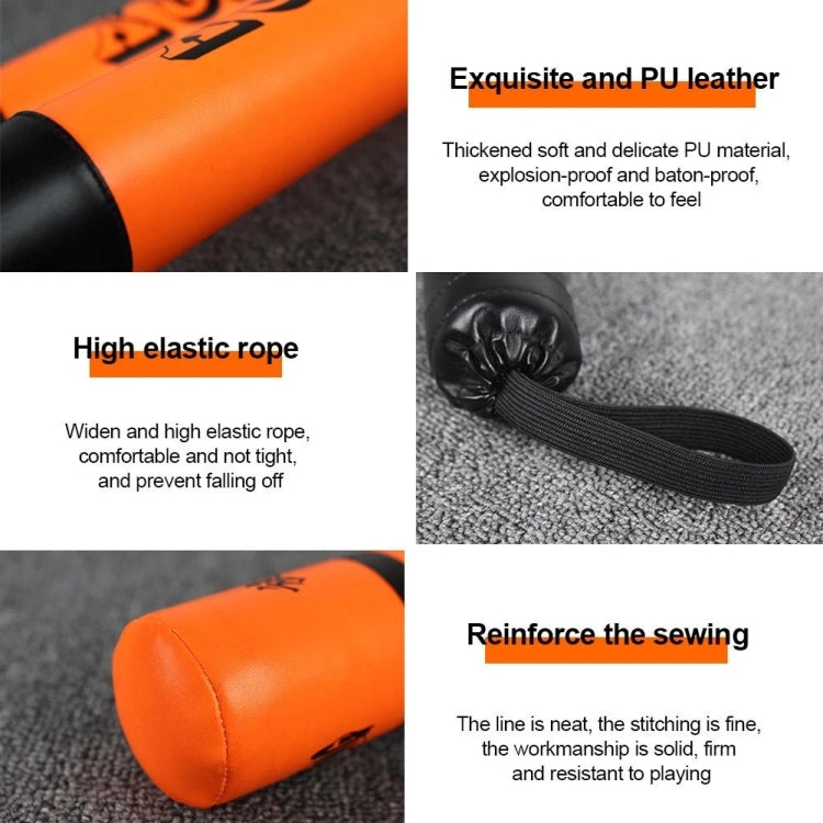 1 Pair XUANLONG PU Boxing Stick Target Sanda Stick Taekwondo Speed Training Equipment Fighting Reaction Target, Length: 57 Cm, 1 Pair Cool Pink, 1 Pair Brightening Orange, 1 Pair Fluorescent Green