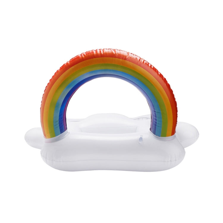 Rainbow Cloud Inflatable Cup Holder Cola Beer Drink Inflatable Water Ice Bar, Size:, Rainbow Cloud 60 x 40 x 41cm