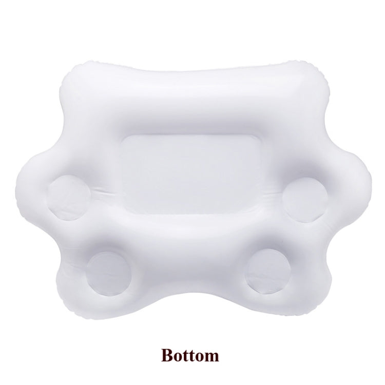 Rainbow Cloud Inflatable Cup Holder Cola Beer Drink Inflatable Water Ice Bar, Size:, Rainbow Cloud 60 x 40 x 41cm