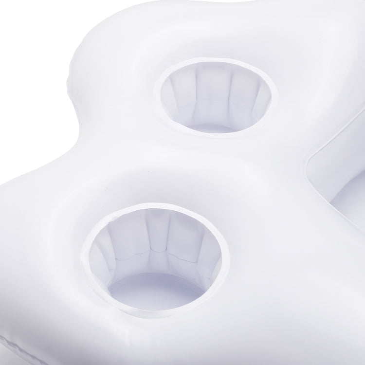 Rainbow Cloud Inflatable Cup Holder Cola Beer Drink Inflatable Water Ice Bar, Size:, Rainbow Cloud 60 x 40 x 41cm