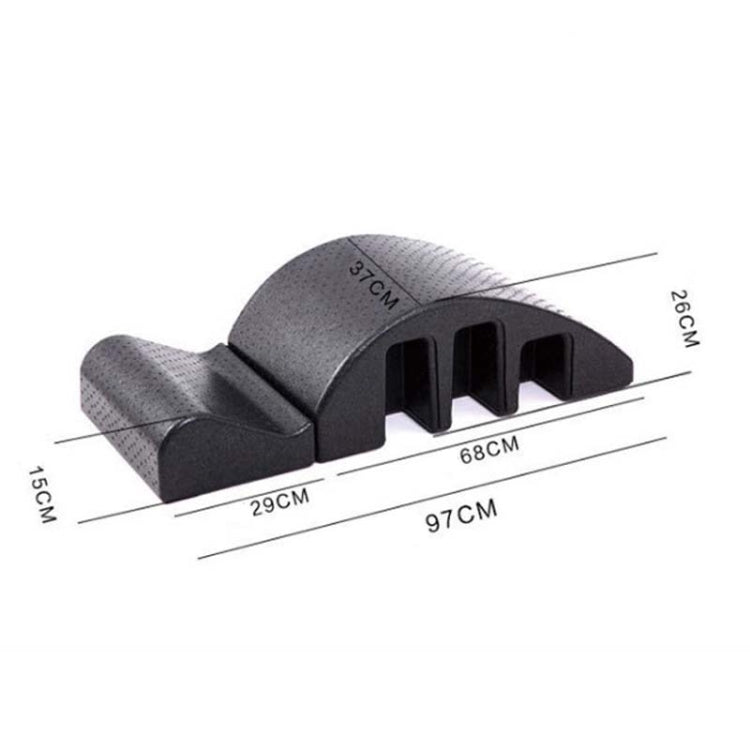 Spine Corrector Yoga Pilates Massage Bed Fitness Cervical Muscle Relaxation Yoga Block, Spinal Correction