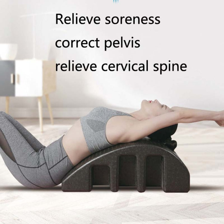 Spine Corrector Yoga Pilates Massage Bed Fitness Cervical Muscle Relaxation Yoga Block, Spinal Correction